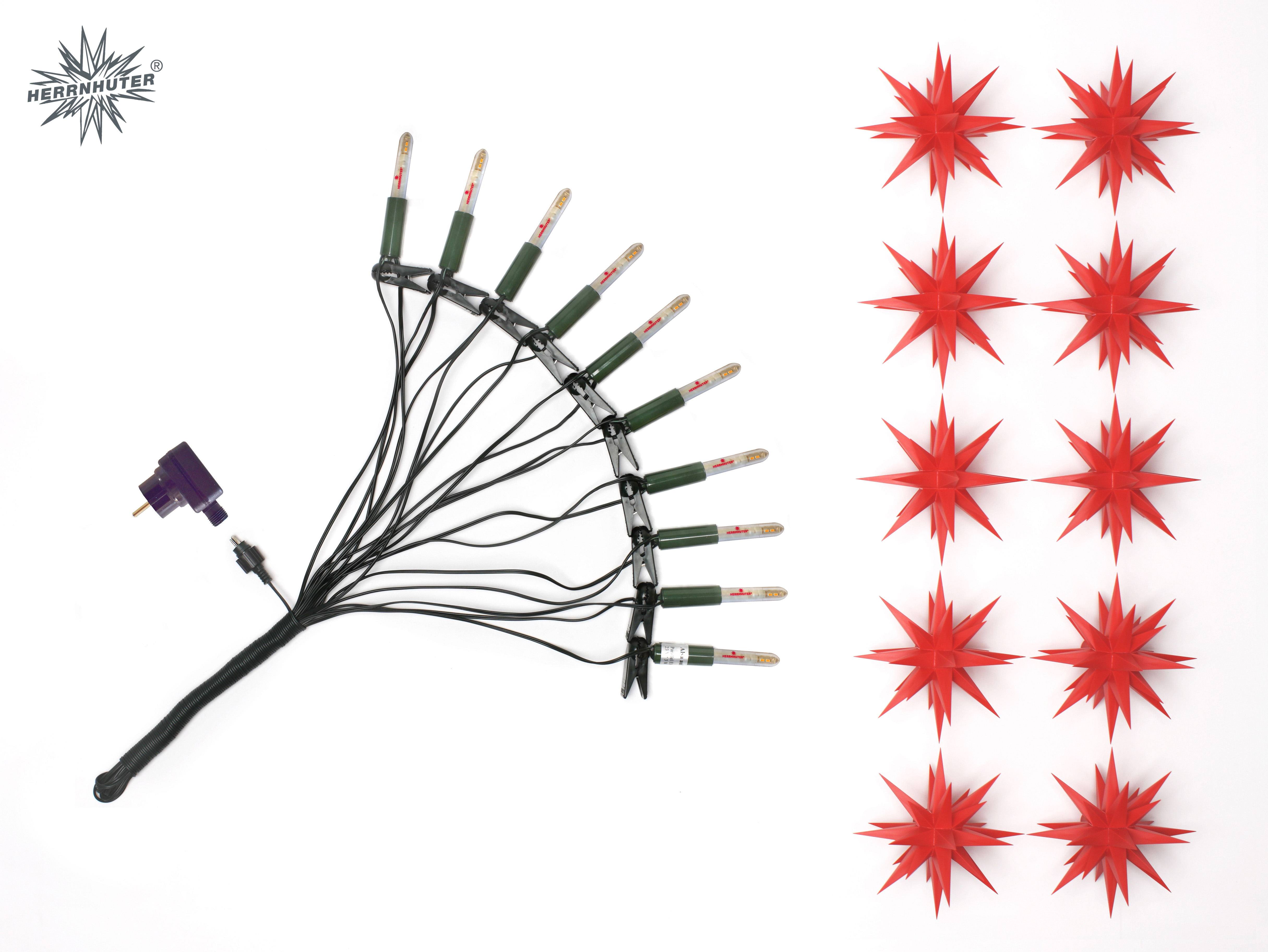 A 1sa - Aussen- und Innenkette, Kunstoff, rot