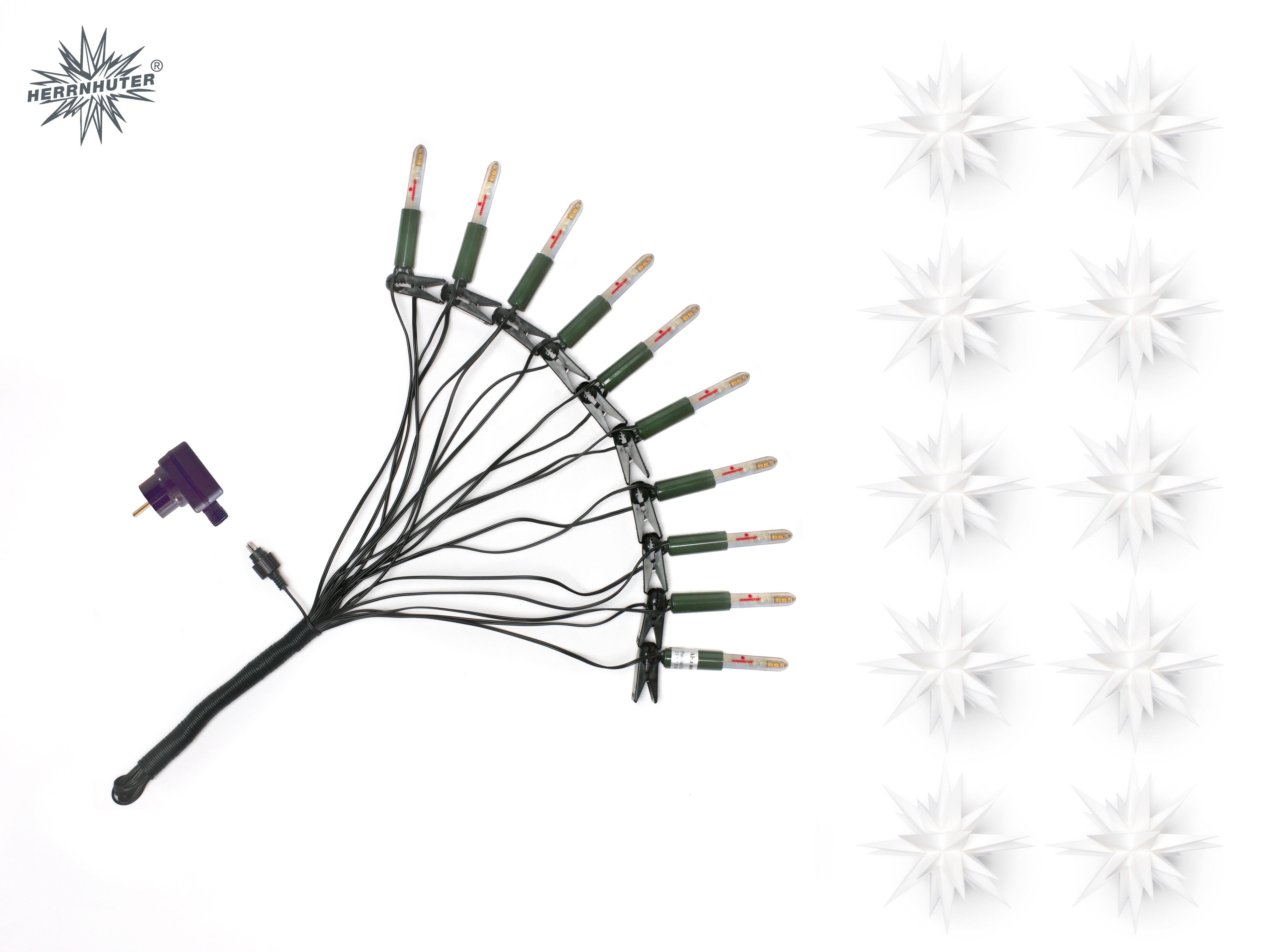 A 1sa - Aussen- und Innenkette, Kunstoff, weiss