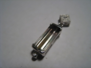 Mehrfarbiger Turmalin-Goldanhänger